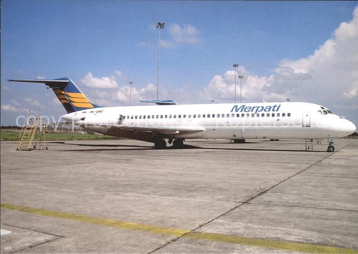 Flugzeuge Zivil Merpati DC-9-32 PK-GNO c/n 47730