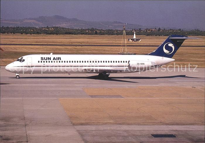 Flugzeuge Zivil Sun Air McDonnell Douglas DC-9-32 ZS-NNN c/n 47516/630
