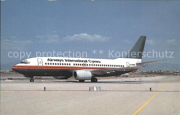 Flugzeuge Zivil Airways International Cymru Boeing 737-3Q8 G-PROK c/n 23256