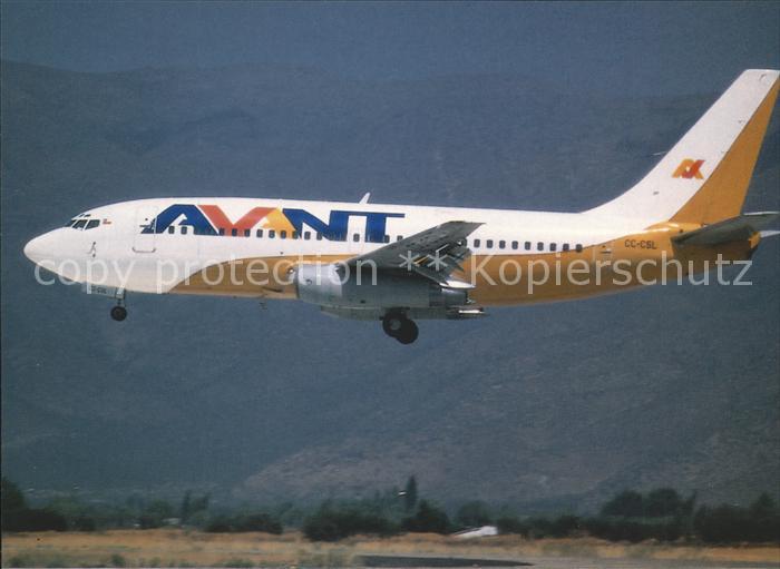 Flugzeuge Zivil Avant Chile Boeing 737-248 20223 CC-CSL