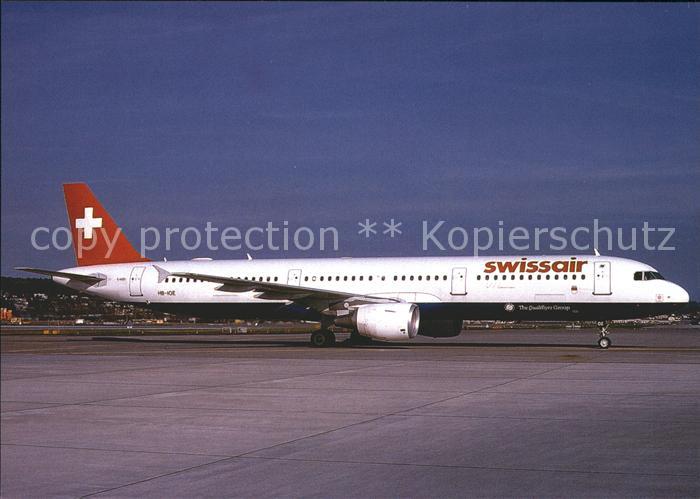 Flugzeuge Zivil Swissair Qualiflyer colours A321-111 HB-IOE c/n 535
