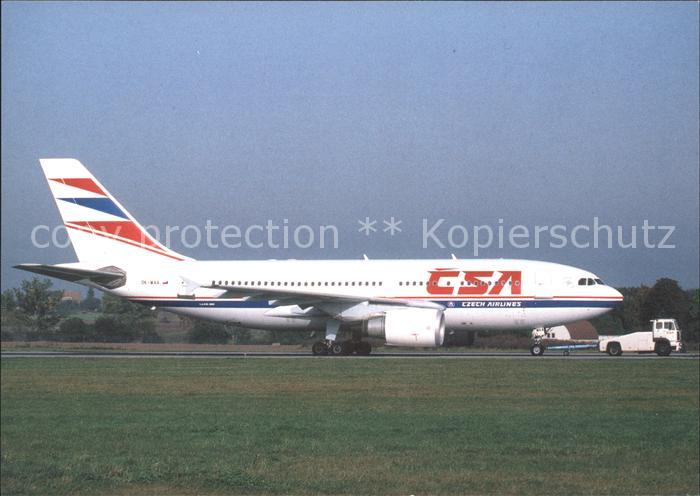 Flugzeuge Zivil CSA Czech Airlines Airbus Industrie A310-304 ET OK-WAA cn564