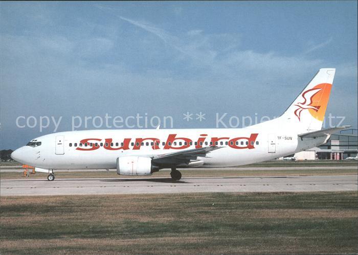 Flugzeuge Zivil Sunbird Boeing 737-3Q8 TF-SUn cn 23535