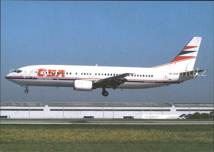 Flugzeuge Zivil CSA Boeing 737-45S OK-EGP cn 28476