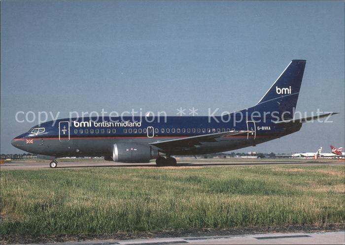 Flugzeuge Zivil bmi British Midland Boeing 737-59D G-BVKA cn 24694
