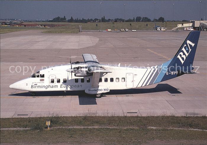 Flugzeuge Zivil Birmingham European Shorts 360-300 G-BPFS c/n 3751
