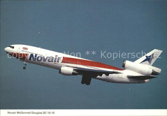 Flugzeuge Zivil Novair McDonnell Douglas DC 10-10
