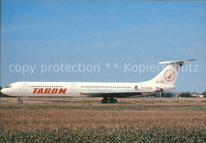 Flugzeuge Zivil Tarom Ilyushin 62.M YR-IRD
