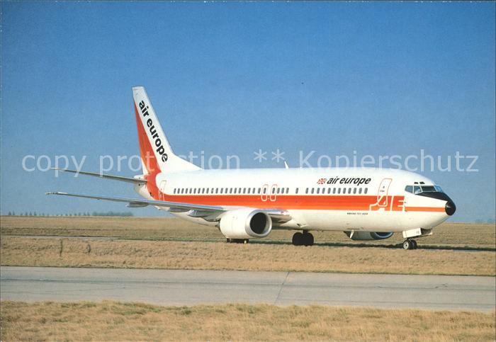 Flugzeuge Zivil Air Europe Boeing 737-400 G-BPKB