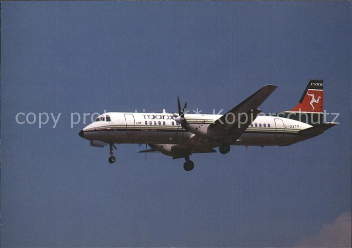 Flugzeuge Zivil Manx Airlines BAe ATP G-OATP cn 2005
