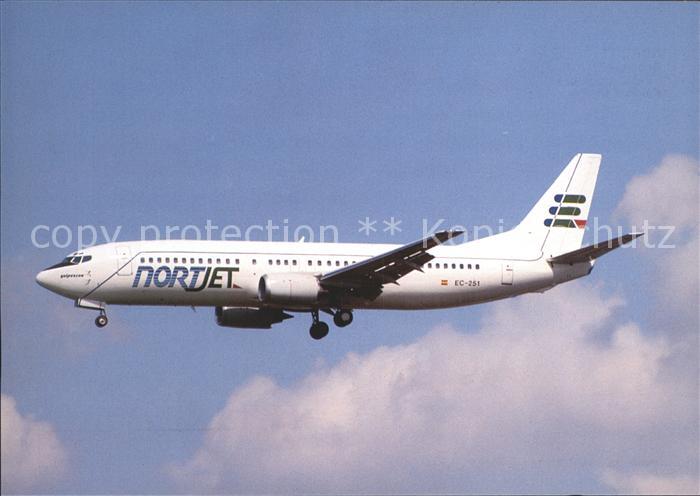 Flugzeuge Zivil Nortjet Boeing 737-4Y0 EC-251cn 23981