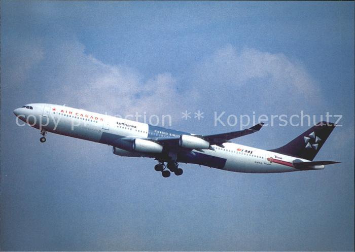 Flugzeuge Zivil SAS Air Canada Star Alliance A340-313 C-FYLD c/n 170