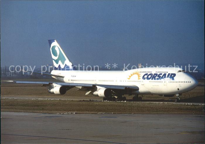Flugzeuge Zivil Corsair B747-312 F-GSUN c/n 23030/593