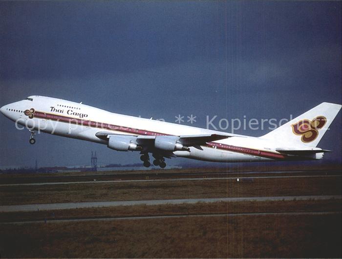 Flugzeuge Zivil Thai Cargo B747-2D7B F SCD N522MC c/n 2
