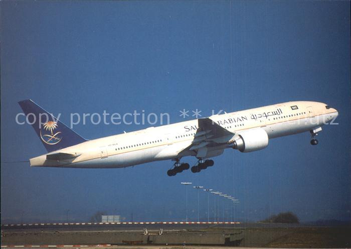 Flugzeuge Zivil Saudi Arabian Airlines B777-268 HZ-AKA