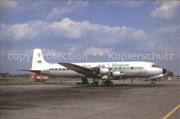 Flugzeuge Zivil Dan Air London Douglas DC-7BF G-ATAB c/n 45361