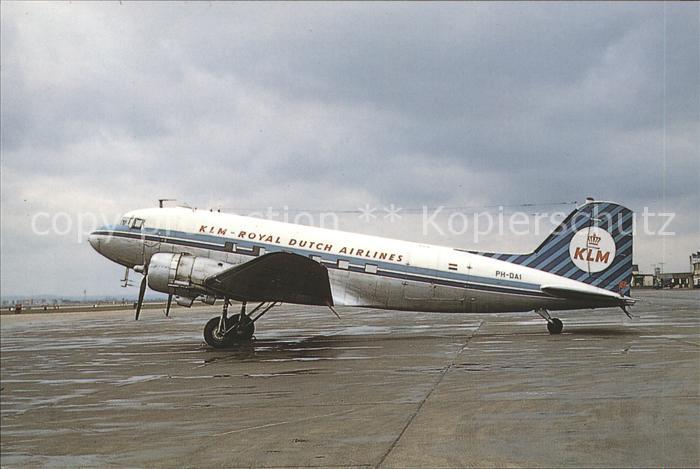 Flugzeuge Zivil KLM Royal Dutch Airlines Douglas DC-3 PH-DAI C/n 12720