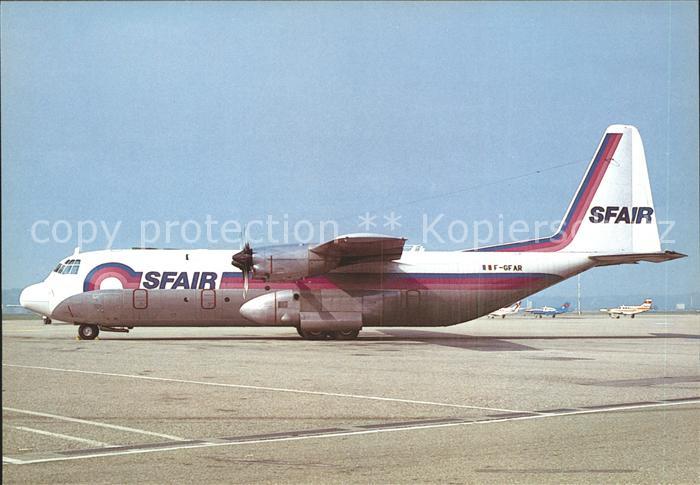 Flugzeuge Zivil SFAIR Lockheed L100-30 Hercules F-GFAR cn 35C-4698