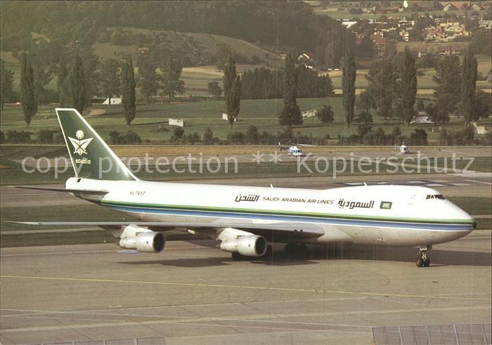 Flugzeuge Zivil Saudi Arabian Airlines Boeing 747-2B5F SCD HL7452 cn/sn 22481/45