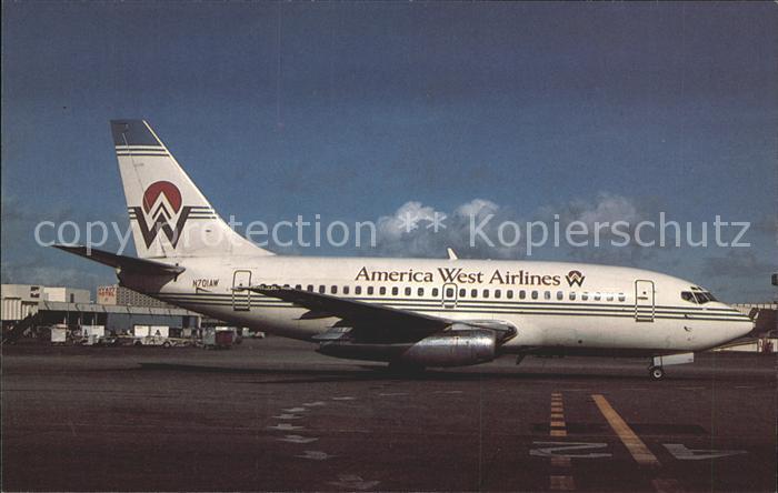 Flugzeuge Zivil America West Airlines Boeing 737-130 K701AW