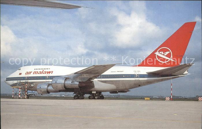 Flugzeuge Zivil Air Malawi Boeing B.747 SP-44 7Q-YKL c/n 21133