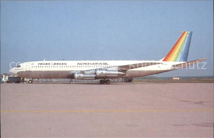 Flugzeuge Zivil Trans Brasil Aero Brasil Boeing B.707-327C PI-ICJ c/n 19529
