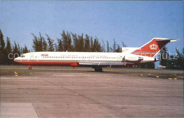 Flugzeuge Zivil Alia Royal Jordanian Boeing B.727-3D3Advc. JY-ADV c/n 21021