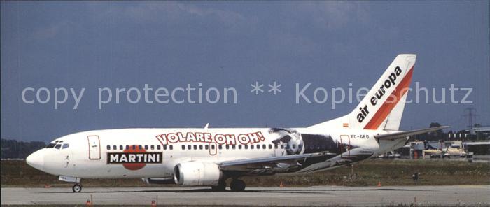 Flugzeuge Zivil air europa Boeing 737-300 EC-GEO Volare