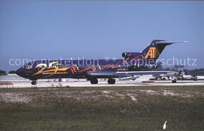 Flugzeuge Zivil ATA Boeing 727-200 N772AT 25th Anniversary