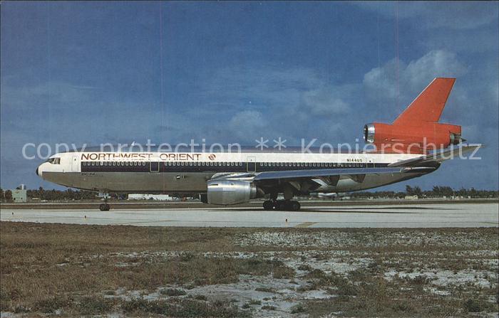 Flugzeuge Zivil Northwest Orient McDonnell Douglas DC-10-40 N144US