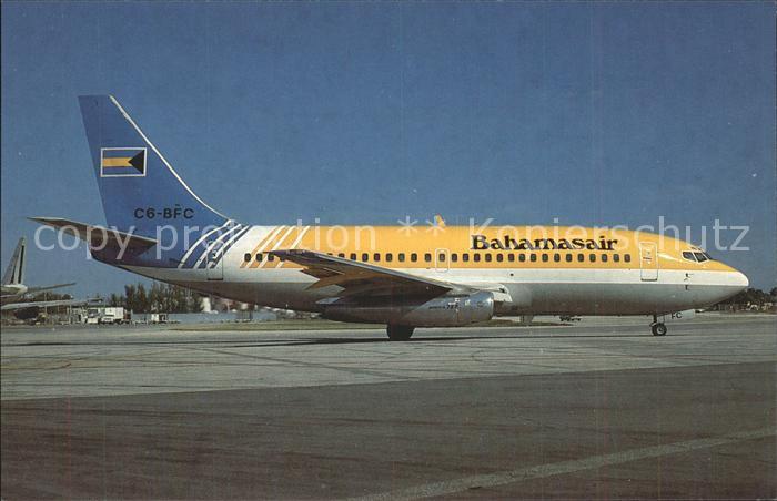 Flugzeuge Zivil Bahamasair Boeing 737-2L9 C6-BFC