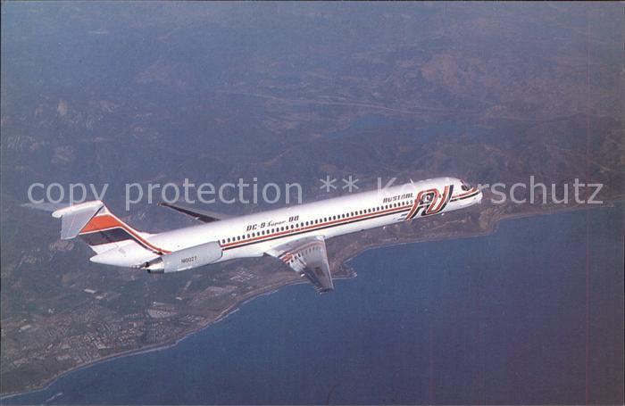 Flugzeuge Zivil SAA 03 OCT 81 Austrial McDonnell Douglas DC-9-80 N10027 c/n 4802