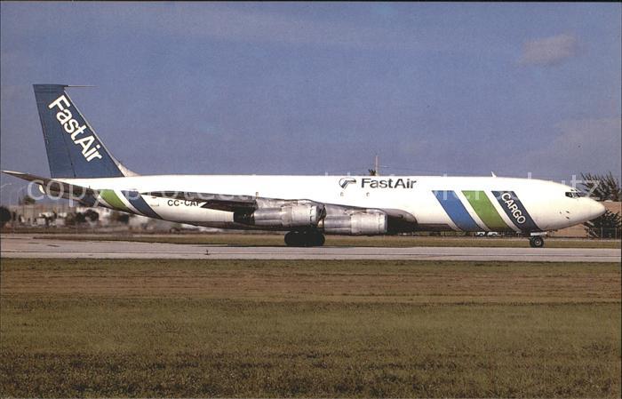 Flugzeuge Zivil FastAir Cargo Boeing B.707-331C CC-CAF c/n 19435