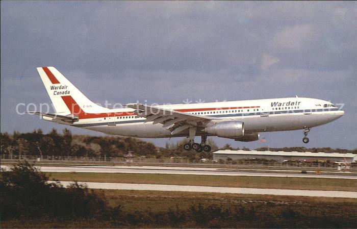Flugzeuge Zivil Wardair Canada A300B-4 C-GIZL c/n 192