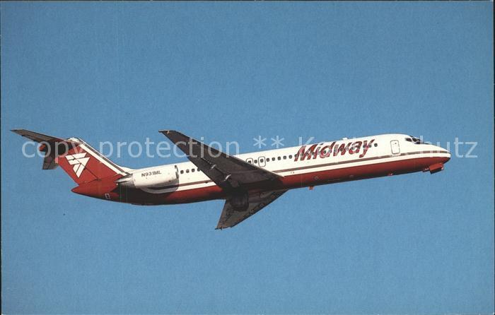 Flugzeuge Zivil Midway McDonnell Douglas DC-9-31 N931ML