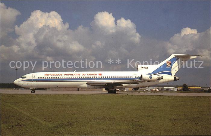 Flugzeuge Zivil Republique Populaire Du Conco Boeing 727-2M7 TN-AEB c/n 21655