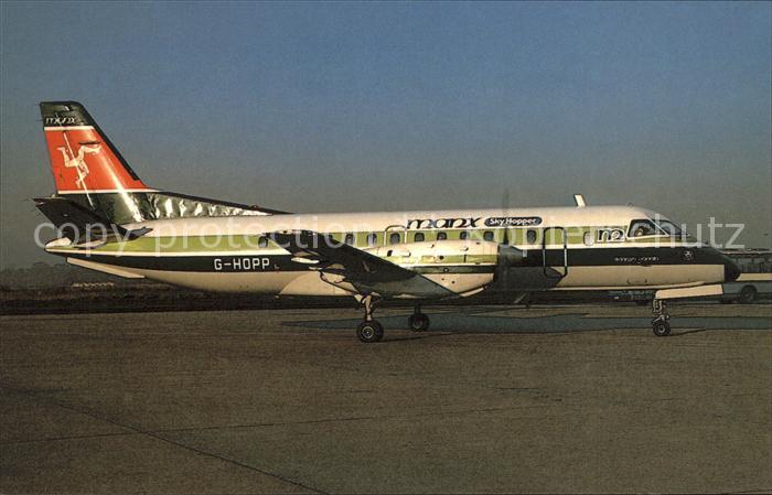Flugzeuge Zivil Manx Sky Hopper Saab 340 G-HOPP c/n 009