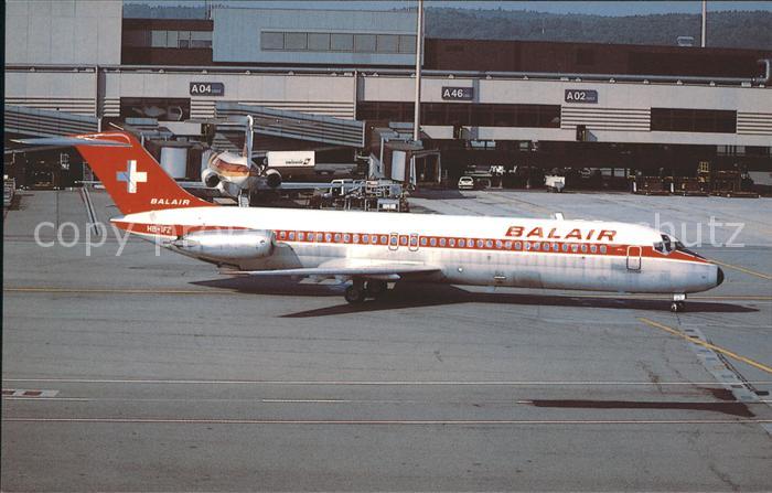 Flugzeuge Zivil Balair McDonnell Douglas DC-9-32 HB-IFZ c/n 47479/605