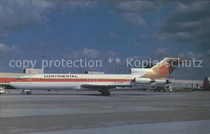 Flugzeuge Zivil Continental Boeing 727-227 N448BN
