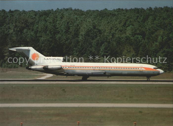 Flugzeuge Zivil National Airlines Boeing 727-235 N4754
