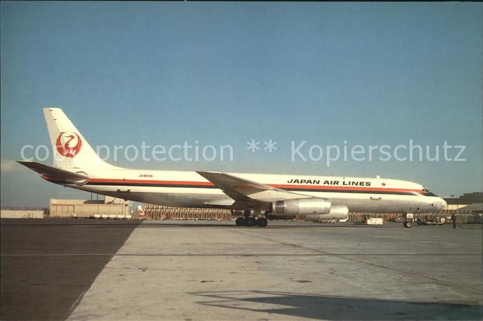 Flugzeuge Zivil Japan Air Lines McDonnell Douglas DC8-6
