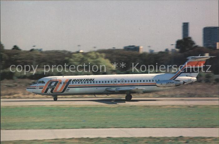 Flugzeuge Zivil Austral BAC 1-11 srs 401 LV-MZM