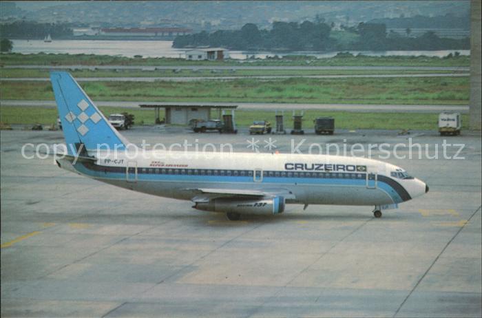 Flugzeuge Zivil Cruzeiro Boeing 737-2C3 PP-CJT
