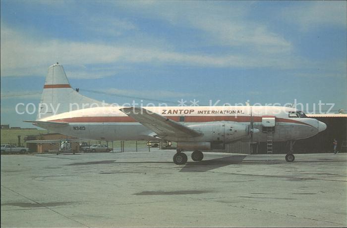 Flugzeuge Zivil Zahntop International Convair CV640 N3410