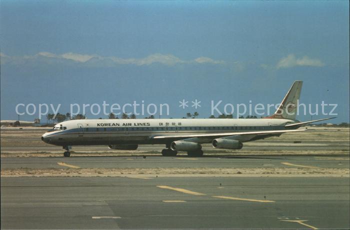 Flugzeuge Zivil Korean Air Lines McDonnell Douglas DC8-63CF N8636