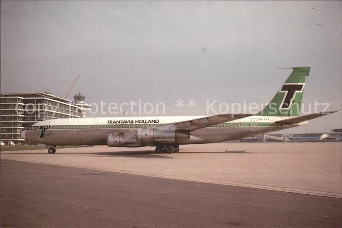 Flugzeuge Zivil Transavia Holland Boeing 707