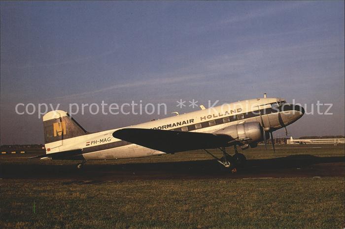 Flugzeuge Zivil Moormanair Holland Douglas DC 3 PH-MAG