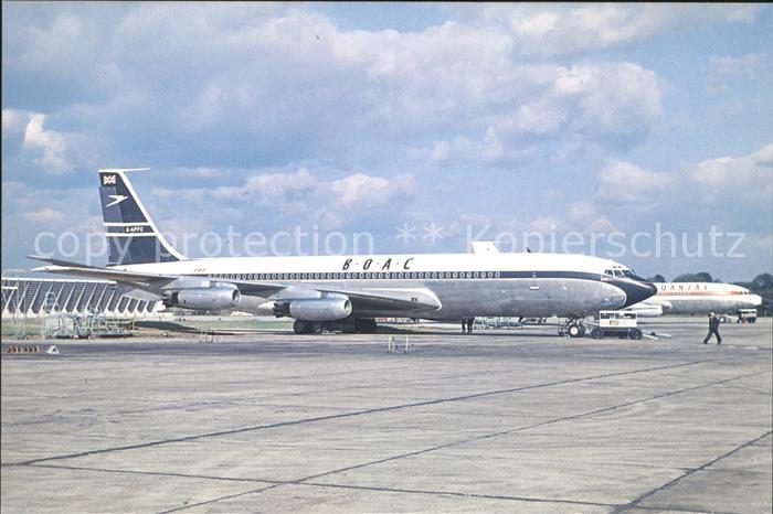 Flugzeuge Zivil BOAC Boeing 707 436 G-APFC c/n 17704