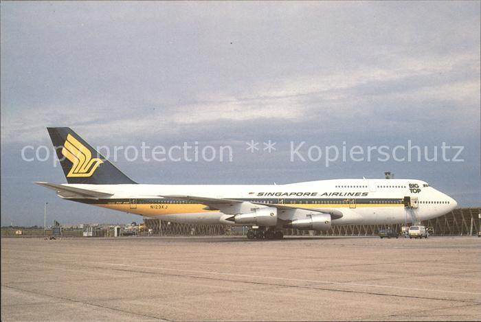 Flugzeuge Zivil Singapore Airlines Boeing 737 312 N123KJ C/n23243