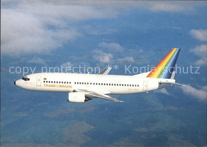 Flugzeuge Zivil TransBrasil Boeing 737-340 PT-TCA